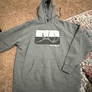 Hush Men's Gray Hoodie